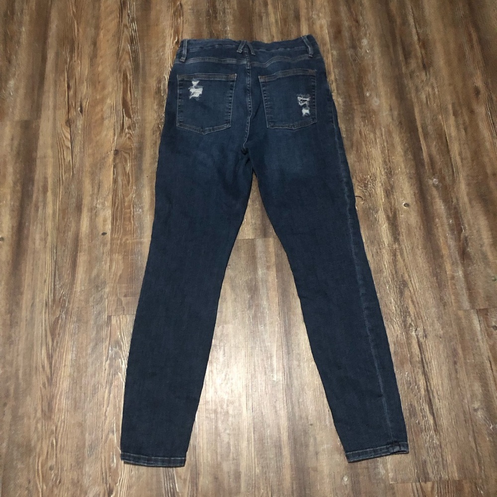 Good American Good Waist Jeans Slim Straight - Picture 4 of 5